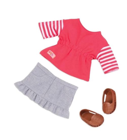 صورة دمية شاحنة الطعام الفاخرة من أور جينيريشن مع كتاب رينا